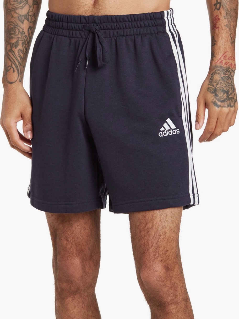NWT ADIDAS Men’s Athletic Training Workout Shorts Black XL. MSRP $35 - Picture 1 of 6
